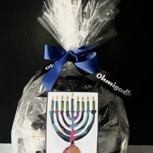 Hannukah Holiday Gift Cookie Basket