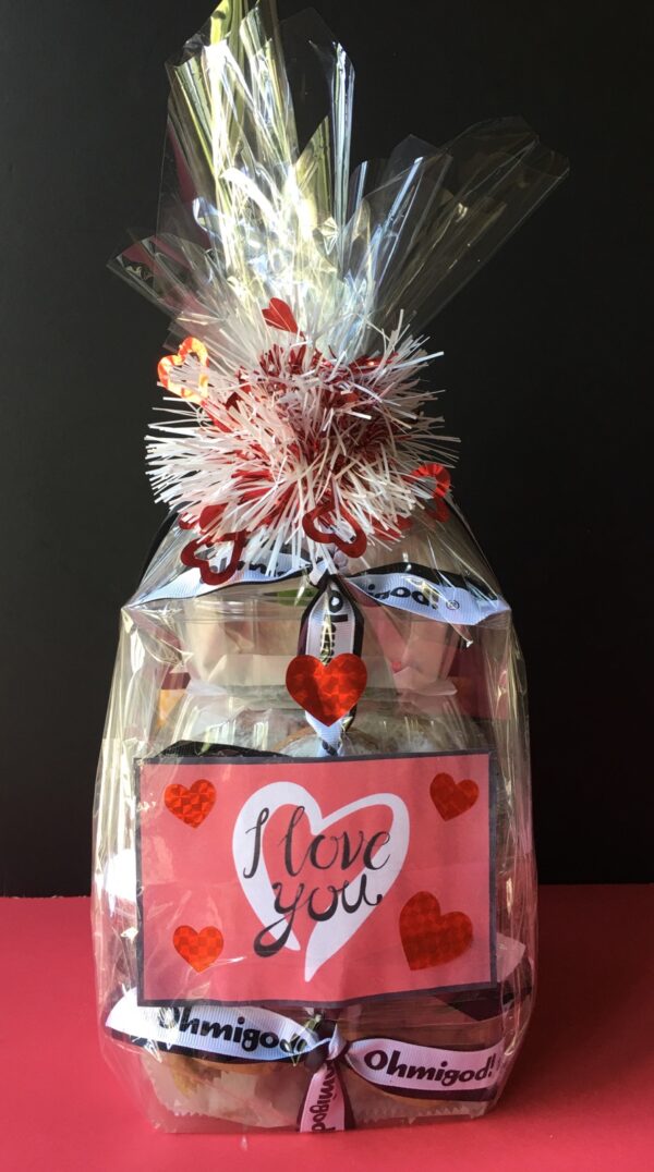 Valentines Day Gift Basket Design C