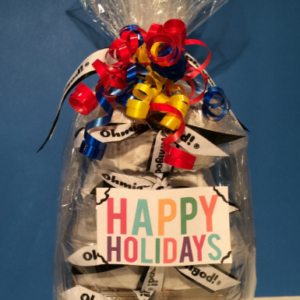 Holiday/New Years Gift Basket - Design B