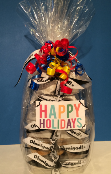 Holiday/New Years Gift Basket - Design B